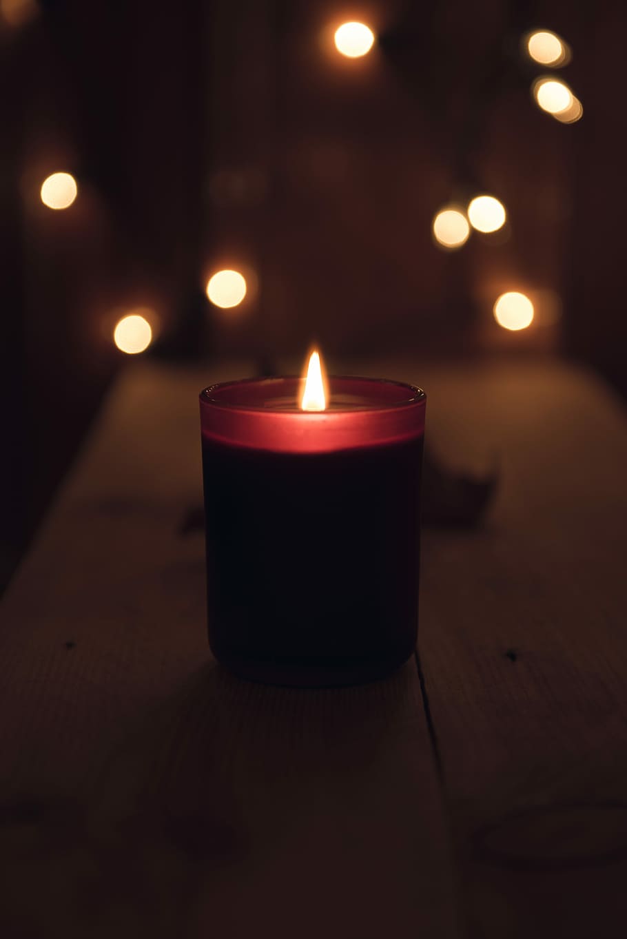 HD wallpaper: tealight candle, shallow focus photography of black votive  candle | Wallpaper Flare