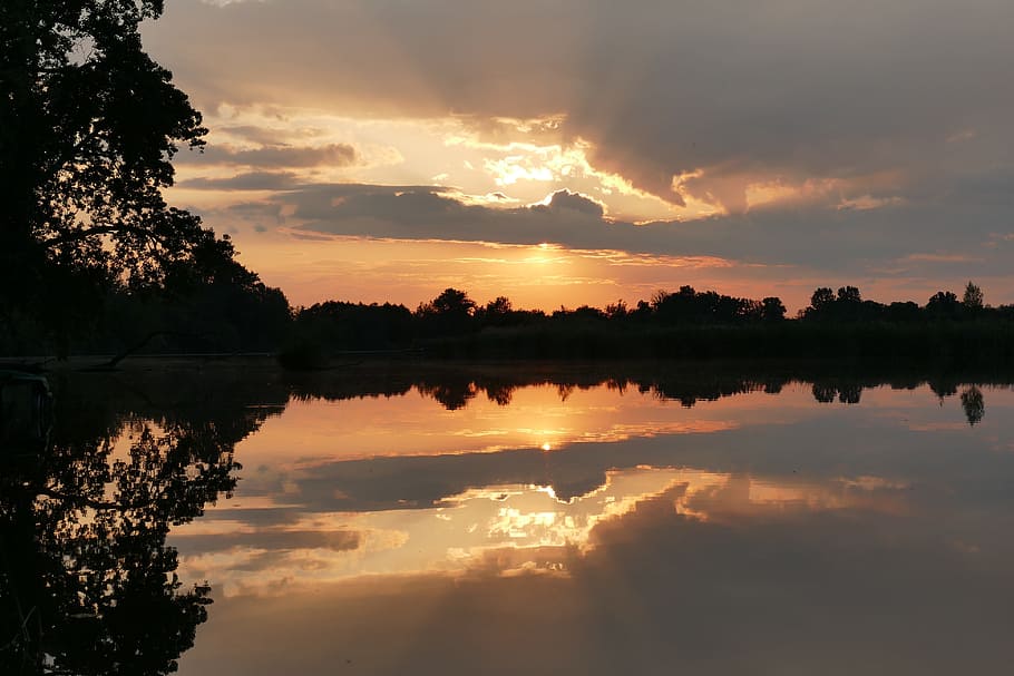West, Mirror, Mirror, Mirror Image, Image, Line, Light, shadows HD wallpaper
