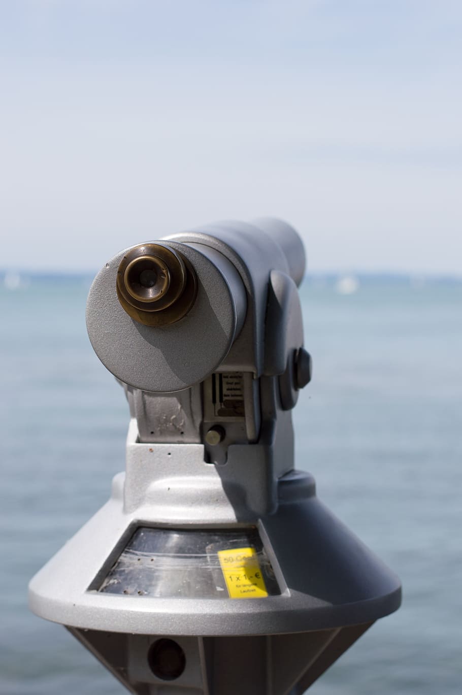 binoculars, view, telescope, distant view, coins telescope HD wallpaper
