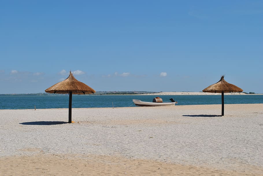 beach, mussulo, beira mar, water, sky, sea, land, beauty in nature HD wallpaper