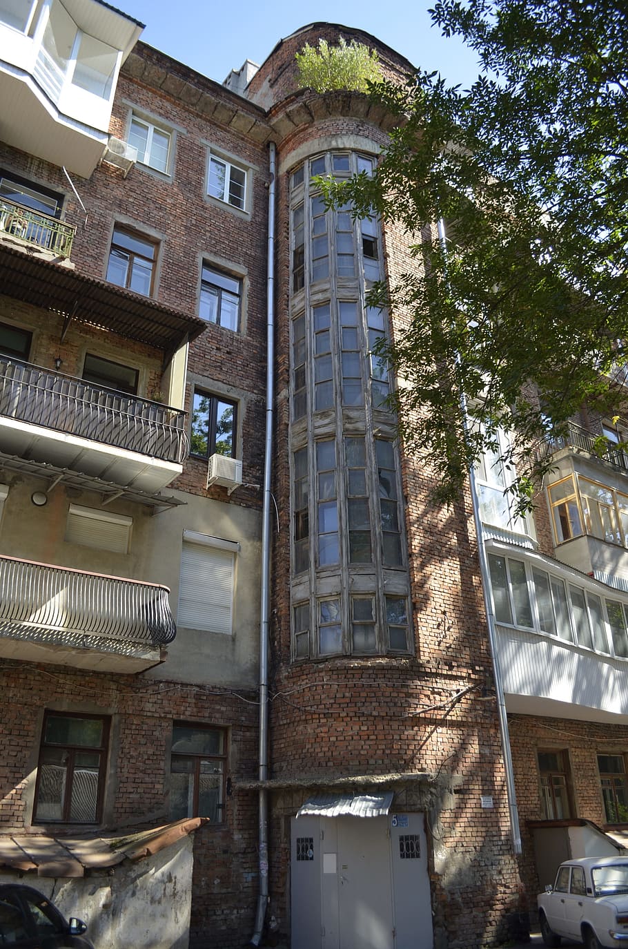 architecture, yard, building, window, summer, history, old town HD wallpaper