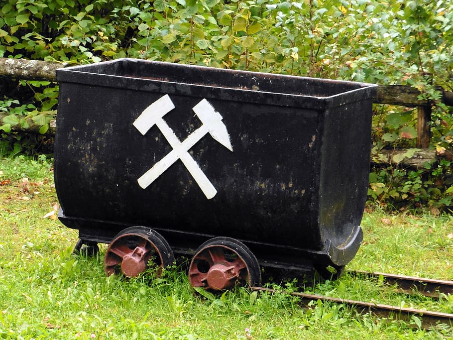 mine, mining, dare, devil basic, rock, lore, grass, plant, day HD wallpaper