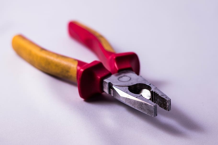 tang, tools, pliers, studio shot, no people, close-up, indoors HD wallpaper