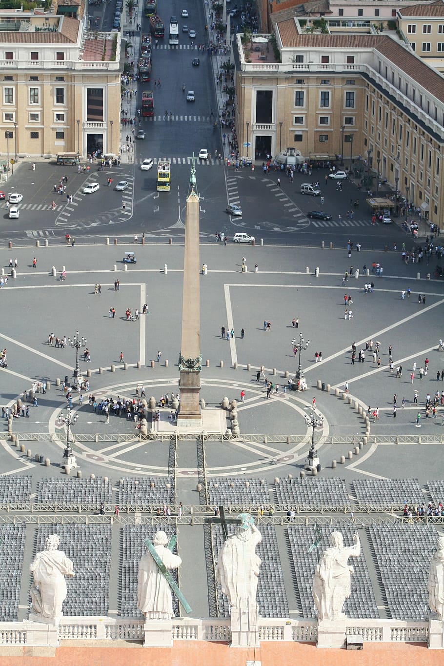 saint mark's square, rome, italy, antique, vatican, architecture