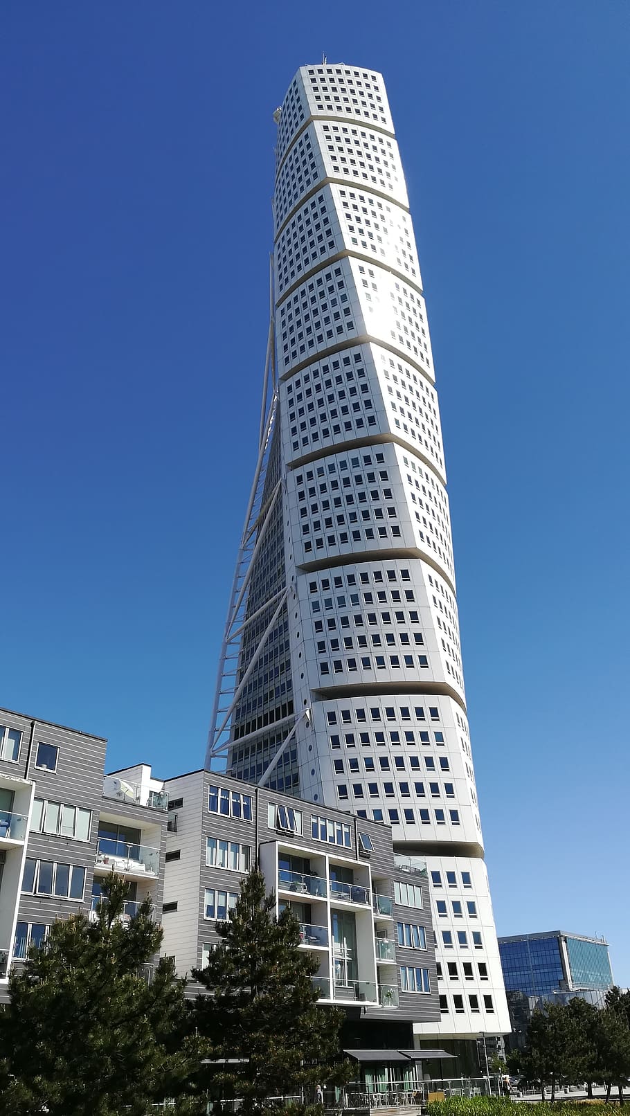 malmoe, turning torso, architecture, building exterior, built structure, HD wallpaper
