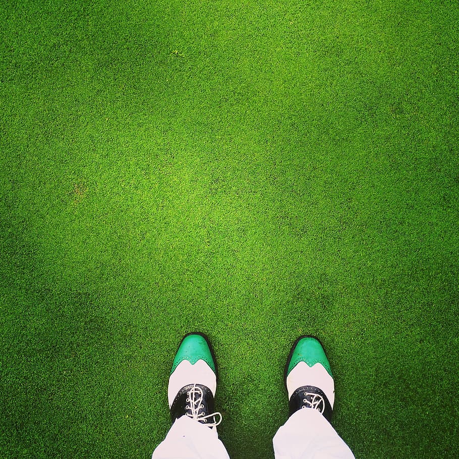 golf, the golfcourse, green, grass, green grass, nature, boots HD wallpaper