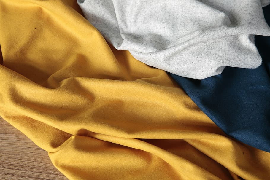 fabric, wool fabric, textile, crumpled, bed, linen, indoors HD wallpaper