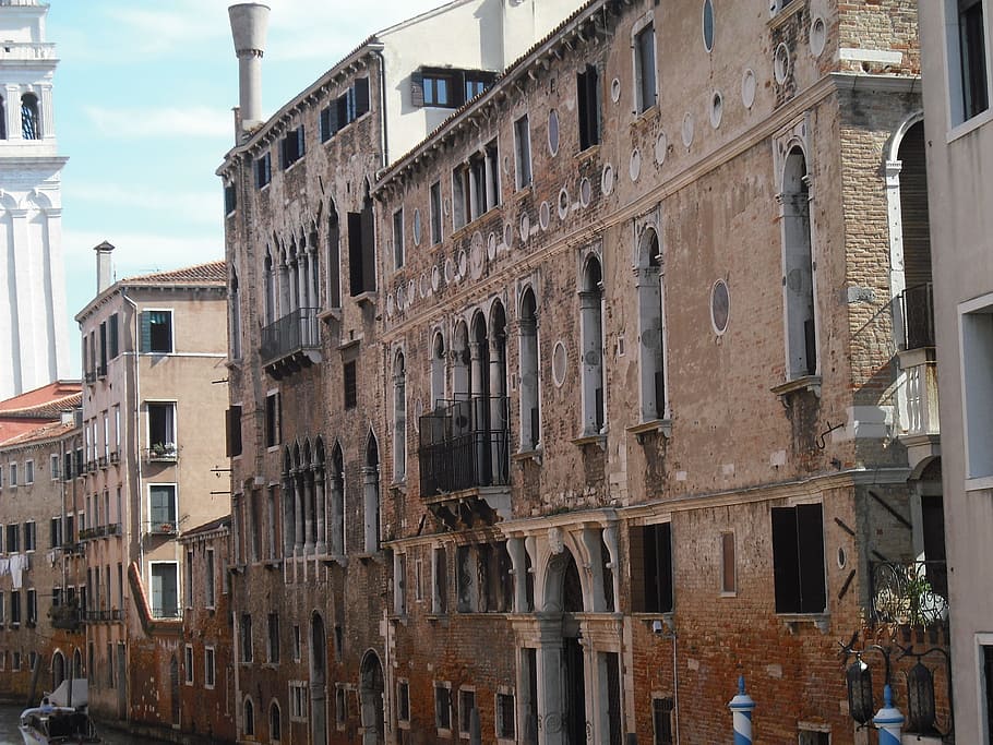 Venice, Facades, Architecture, venice - Italy, canal, italian Culture HD wallpaper