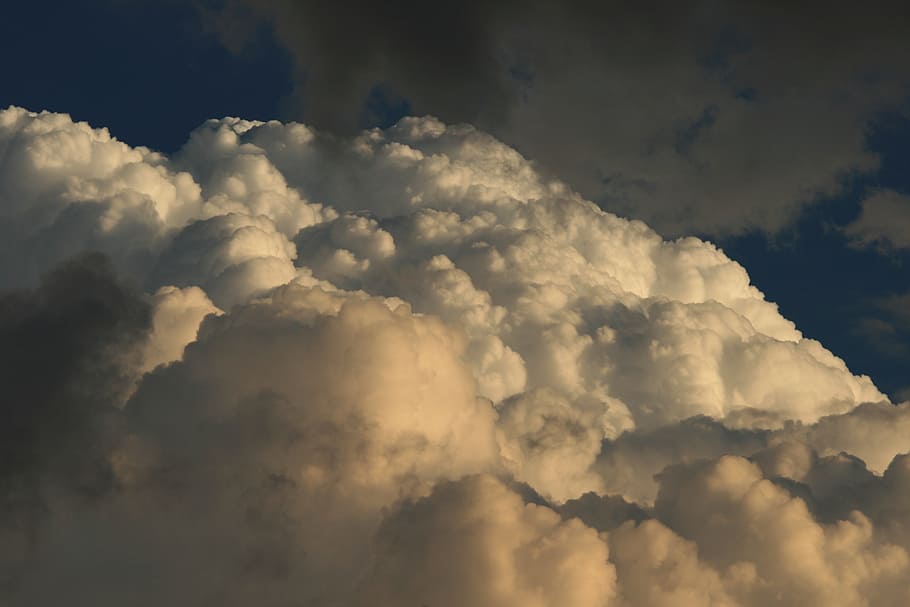 cloud, weather, sky, fluffy, heaven, heavens, air, cloudy, meteorology HD wallpaper