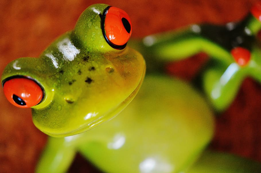 frog, funny, figure, cute, ceramic, frogs, sweet, animal, green HD wallpaper
