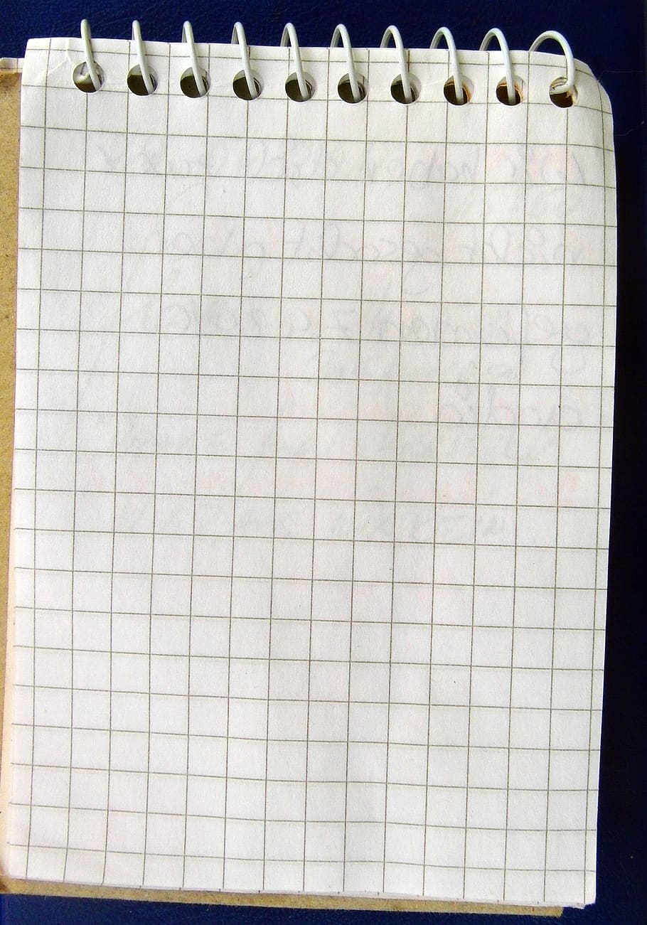 white spiral notebook, notizbblock, notes, blotter, list, save to list HD wallpaper