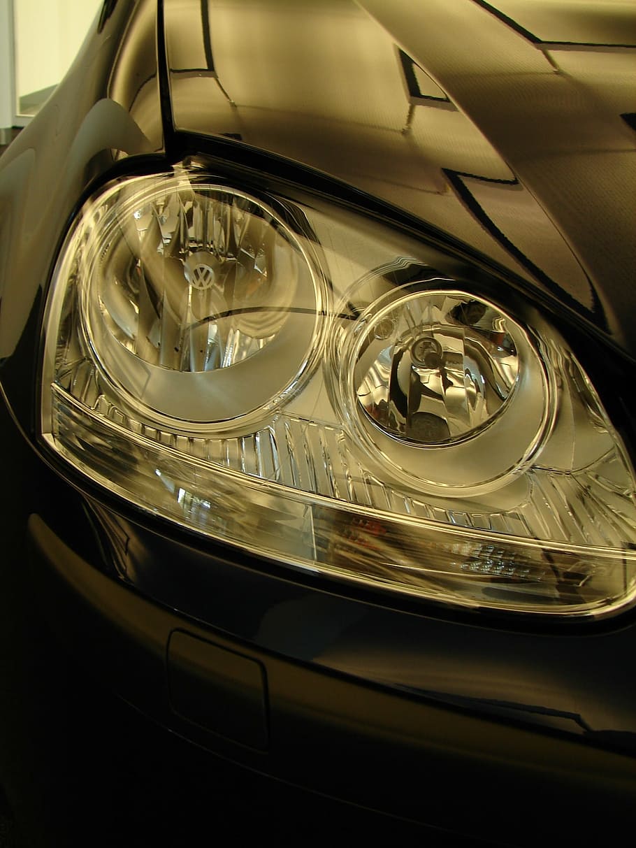 auto, golf, spotlight, car, no people, luxury, day, close-up HD wallpaper