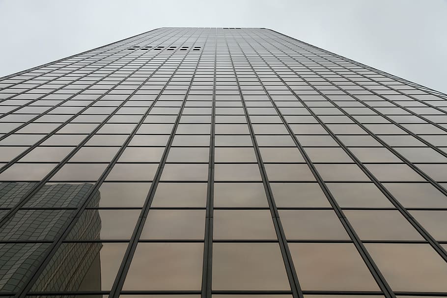 skyscraper, brisbane, facade, architecture, glass facades, window HD wallpaper