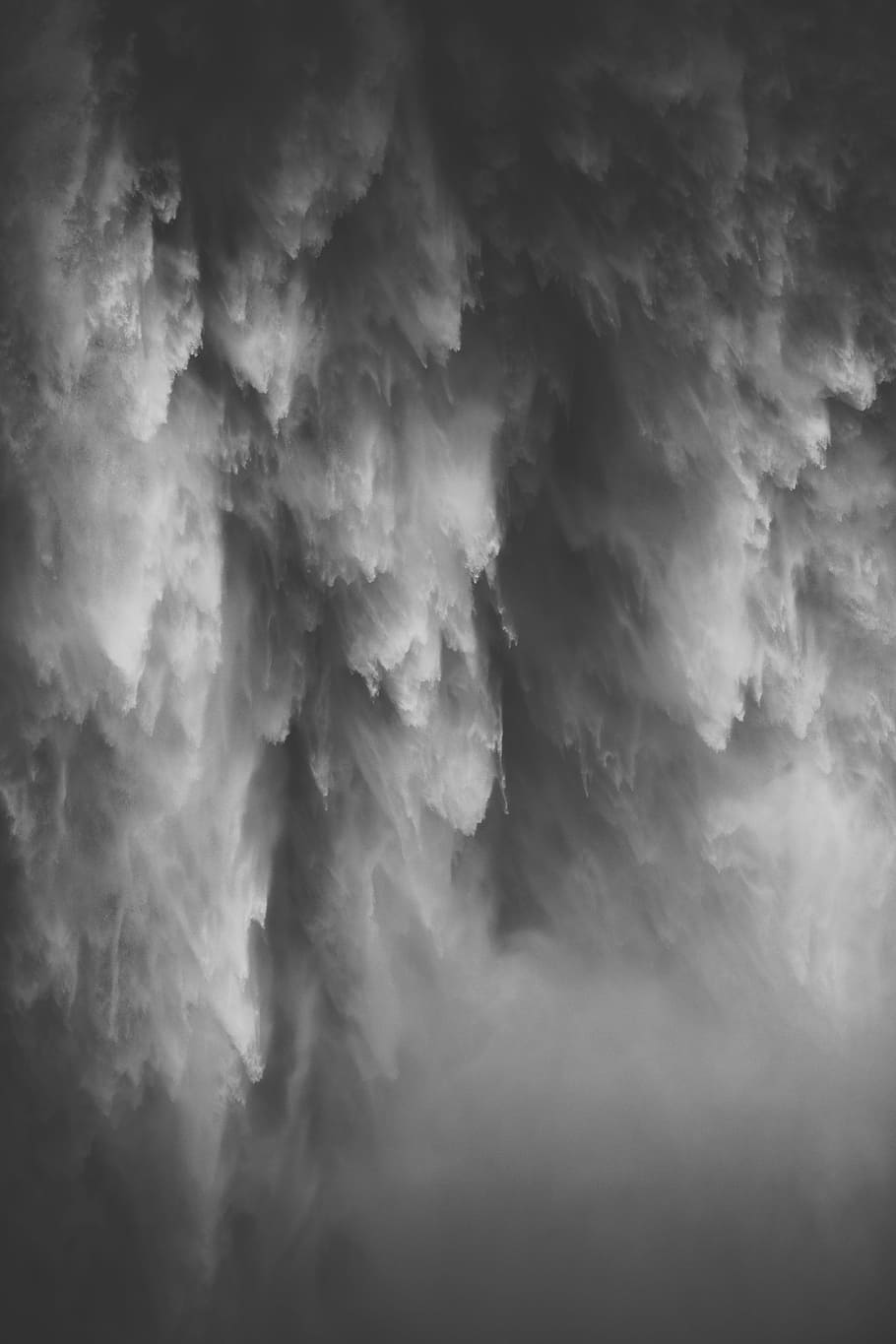 time lapse photography of smoke, untitled, gas, waterfall, flowing HD wallpaper