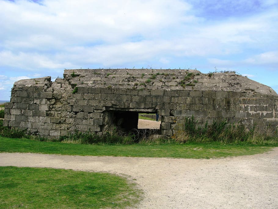 normandy, second world war, architecture, built structure, grass HD wallpaper