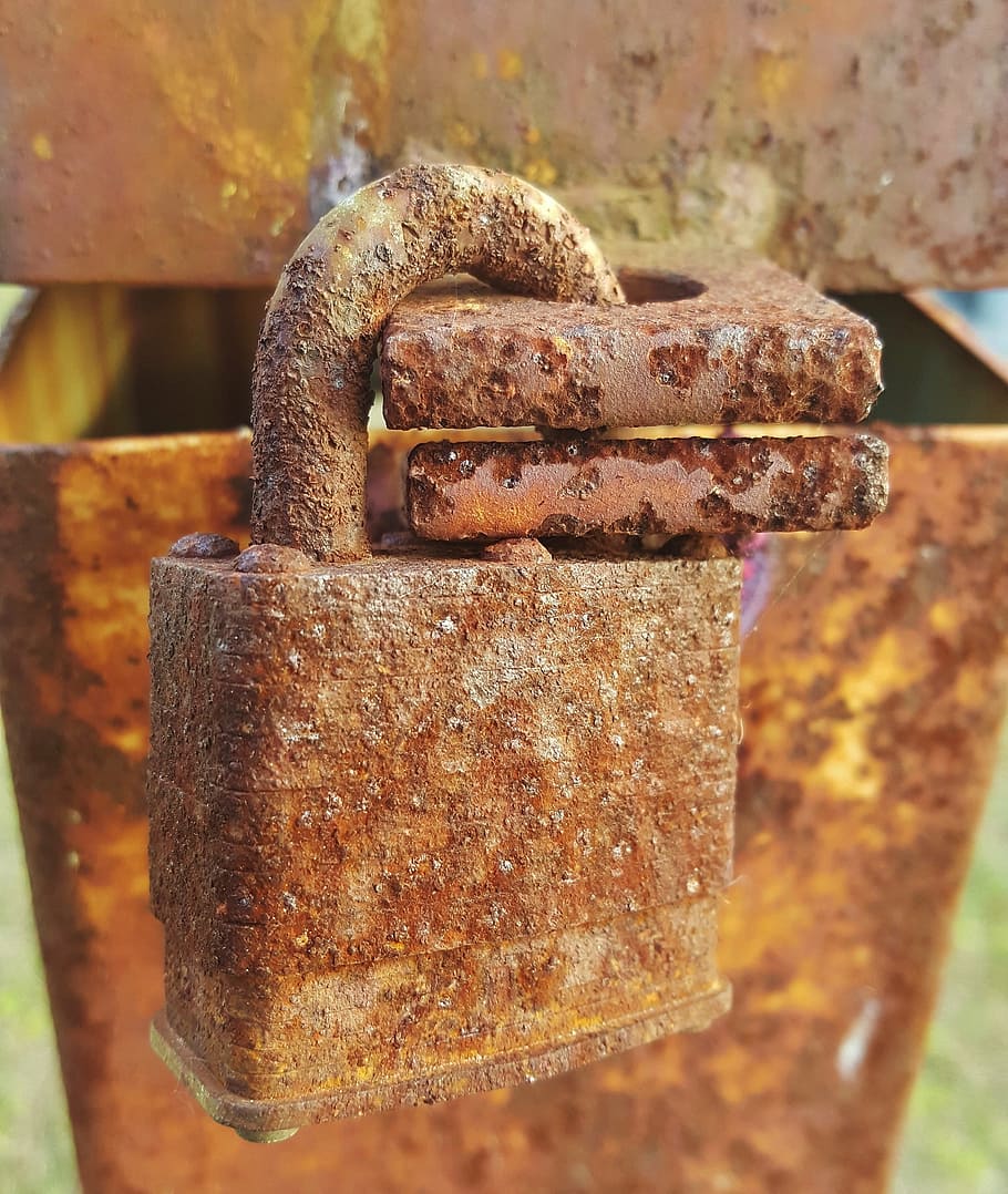 rusty, rusted, rusty metal, corroded, old, corrosion, abandoned, HD wallpaper