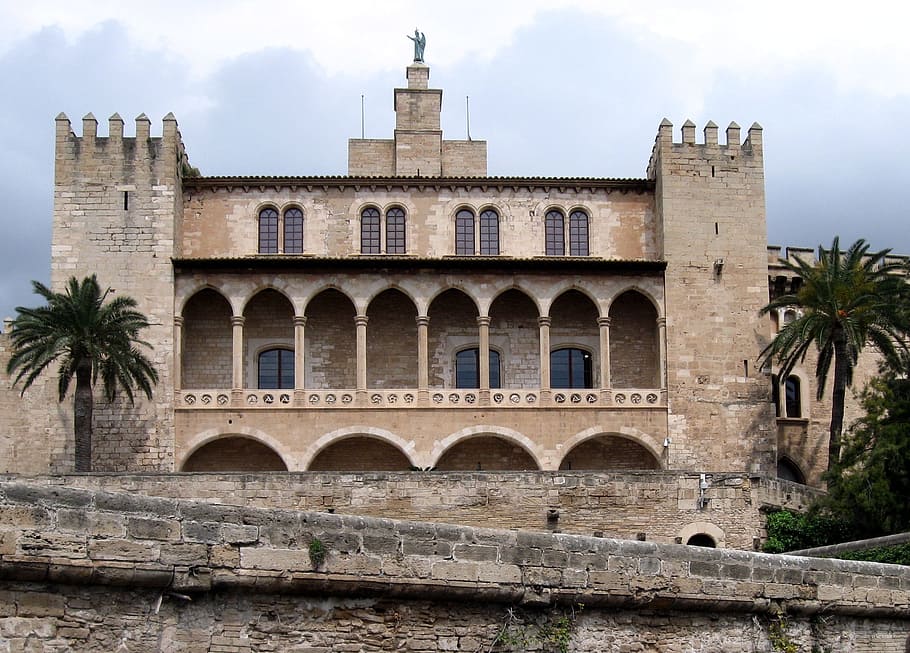spain, palace, house, built structure, architecture, building exterior HD wallpaper
