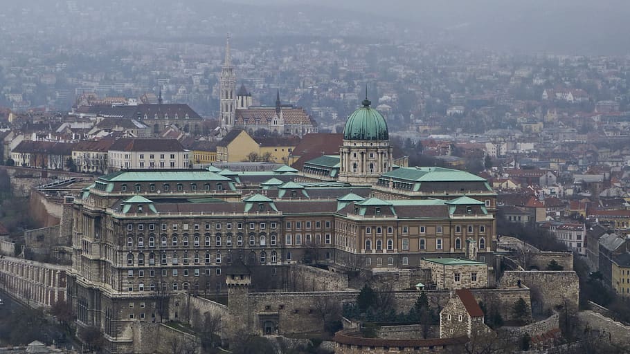 Budapest, Buda Castle, Scape, architecture, famous Place, cathedral HD wallpaper