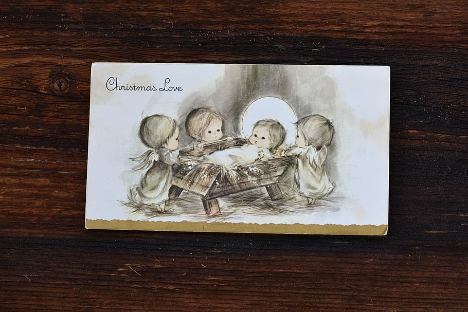 Map, Christmas Card, Old, Child, used, wood, close, no people HD wallpaper