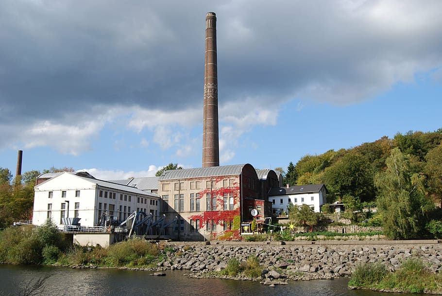 ruhr valley, industrial monument, tower, architecture, built structure