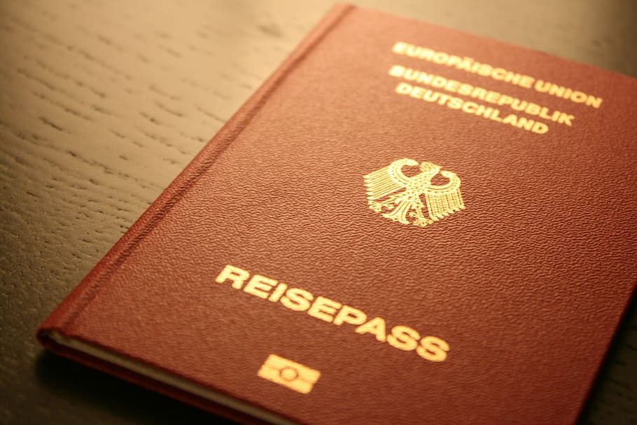 red passport, Document, Germany, federal republic of, europe, HD wallpaper