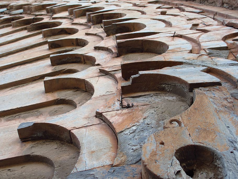 brown concrete structure on focus photo, marrakech, facade HD wallpaper