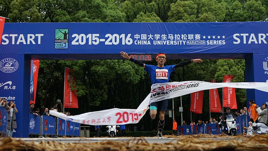 university student, marathon, campus, sport, competition, competitive Sport HD wallpaper