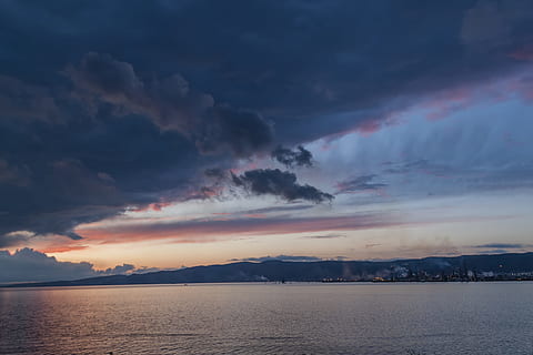 Landscape, Twilight, Turkey, Reflection, love, peace, beach HD wallpaper