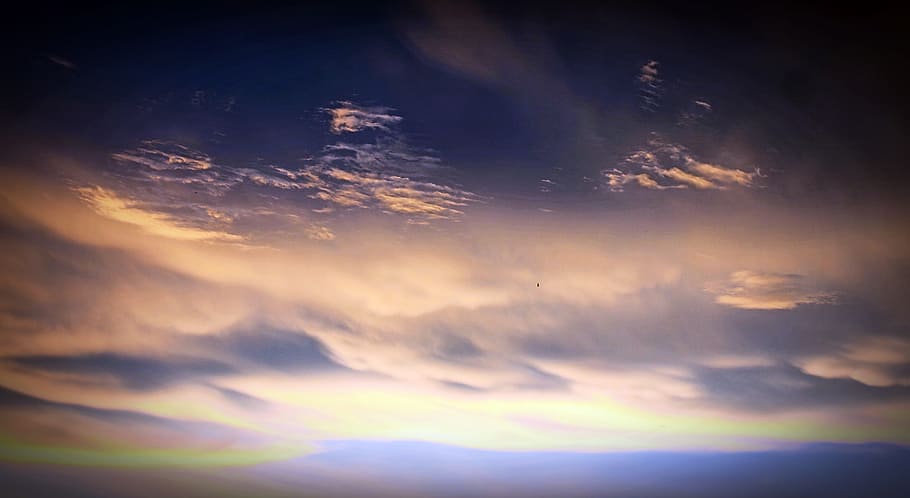 dawn, nature, sky, clouds, beautiful, cloudiness, cloudscape HD wallpaper