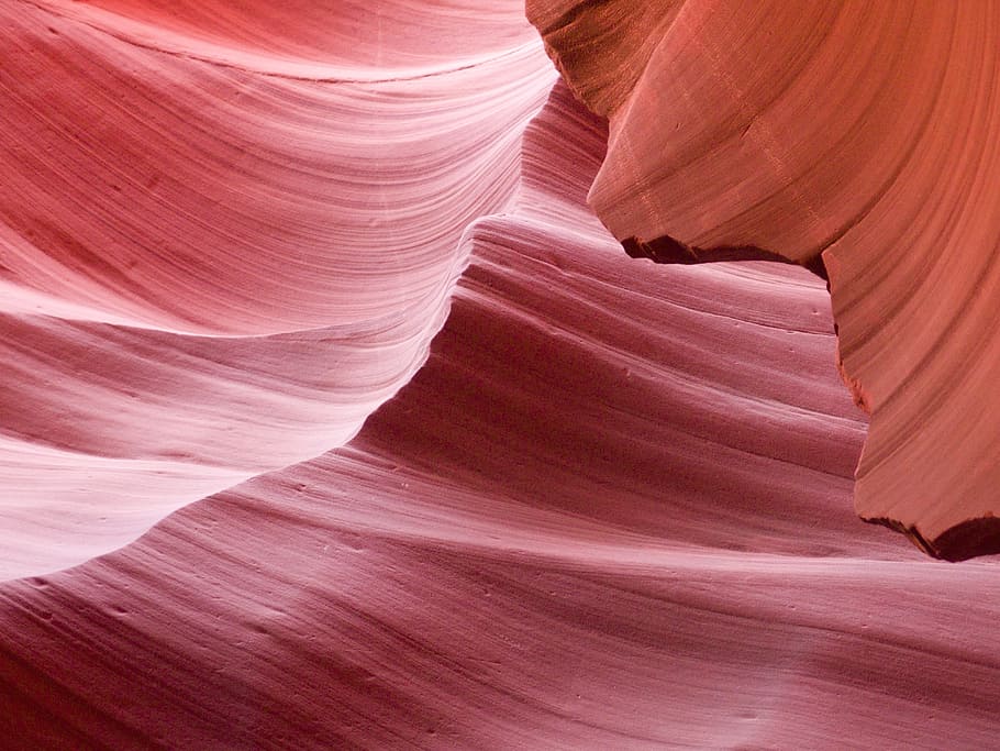 Antelope Canyon, Usa, Rock, Navajo, red, cave, tourism, outdoors, HD wallpaper