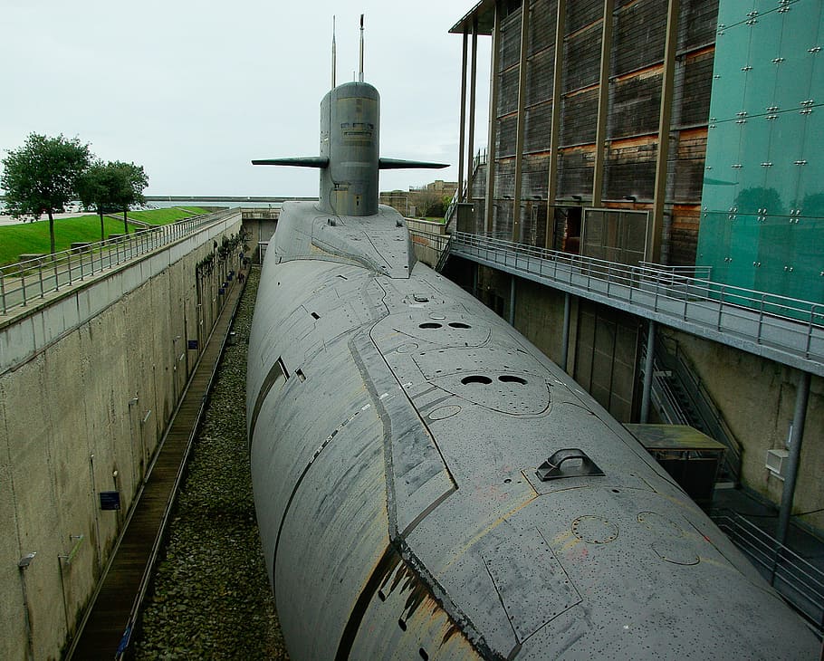 normandy, cherbourg, submarine, nuclear, industry, transportation, HD wallpaper