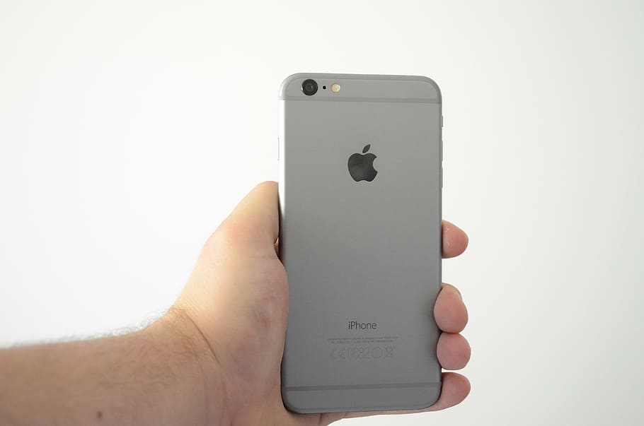 iphone, apple, human hand, technology, holding, connection HD wallpaper