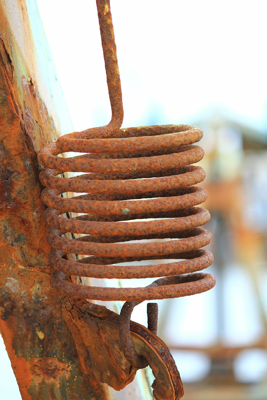 Metal spring rust фото 3