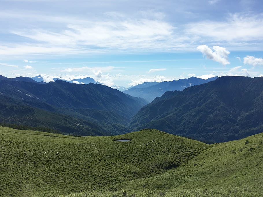 mt, perspective, mountain, lake, landscape, view, taiwan, scenics - nature HD wallpaper