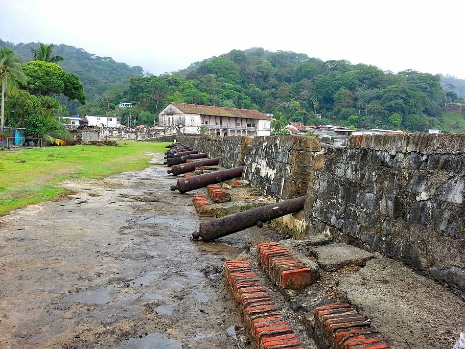Portobelo, Panama, fuerte san rolando, fort, ruin, world heritage, HD wallpaper