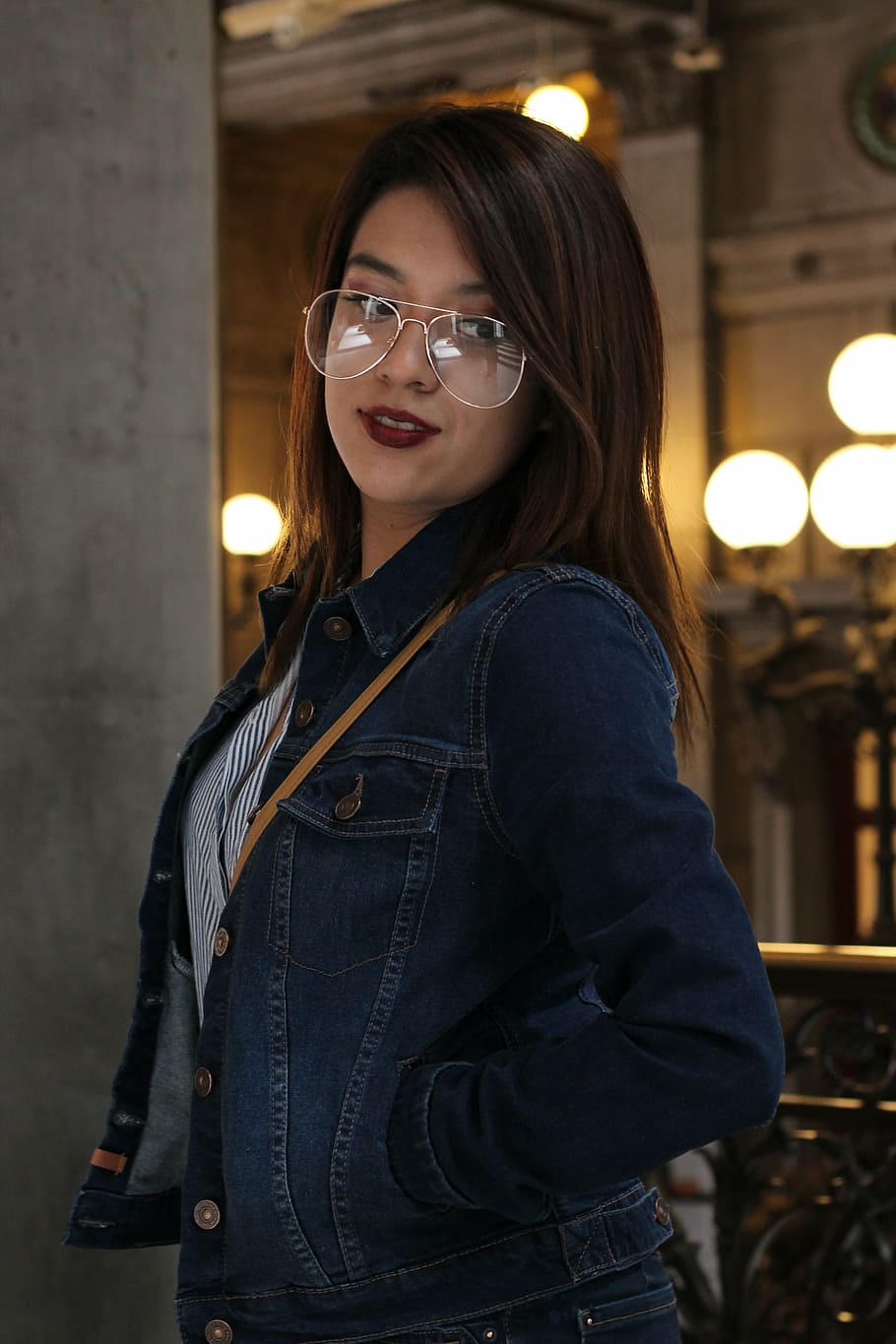 model, beauty, mexico, one person, glasses, real people, looking at camera HD wallpaper