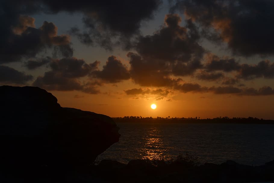 Summer, Sol, Tourism, Light, Horizon, sunset, mar, beach, twilight HD wallpaper