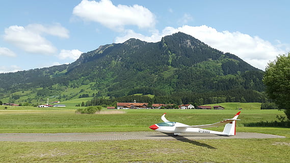 gliding, glider, glider pilot, aircraft, start, airport, winch towing HD wallpaper