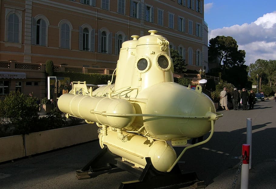 paris, submarine, tiny, architecture, built structure, building exterior HD wallpaper
