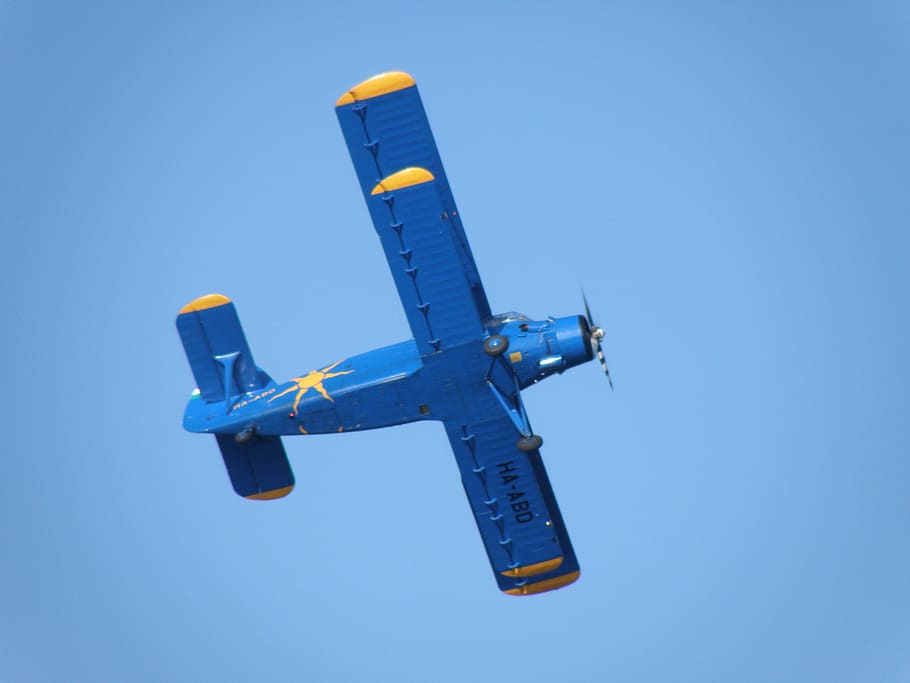 biplane, wings, airplane, air Vehicle, flying, transportation HD wallpaper