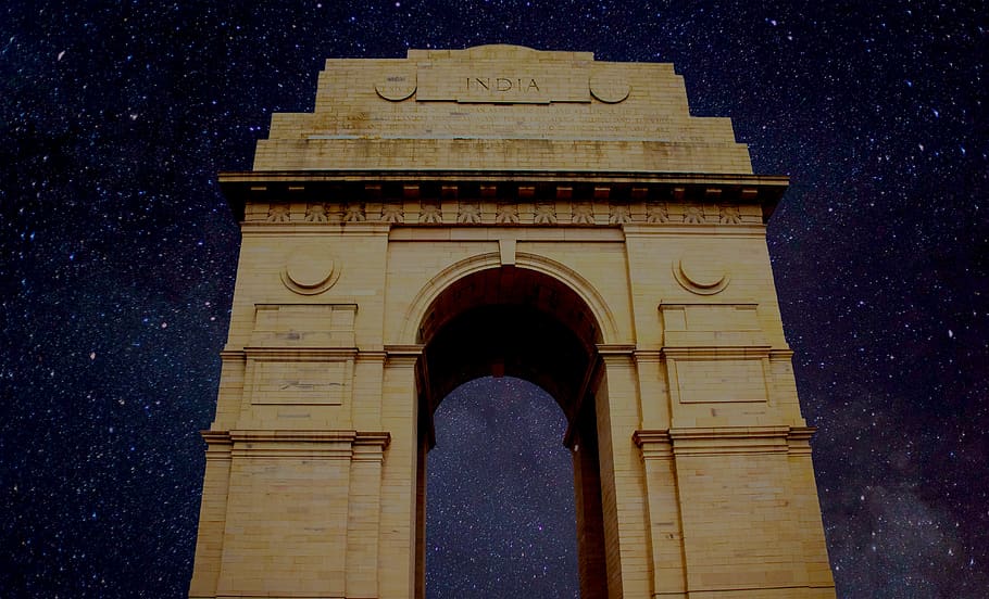 india, india-gate, architecture, heritage, famous, tourism, HD wallpaper