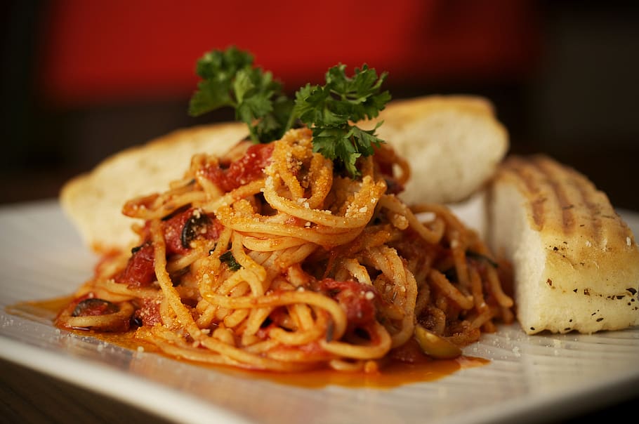 pasta, spaghetti, italian food, virgin olive oil, cheese, food and drink, HD wallpaper