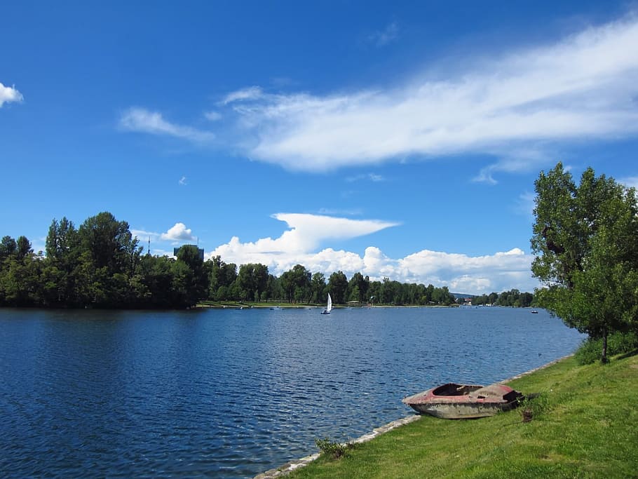Water, Sky, Sky, Blue, Hammer, Cloud, hammer cloud, cloud - sky HD wallpaper