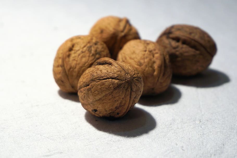 Walnuts, Shell, Hard, Nature, food and drink, nut - food, nutshell HD wallpaper