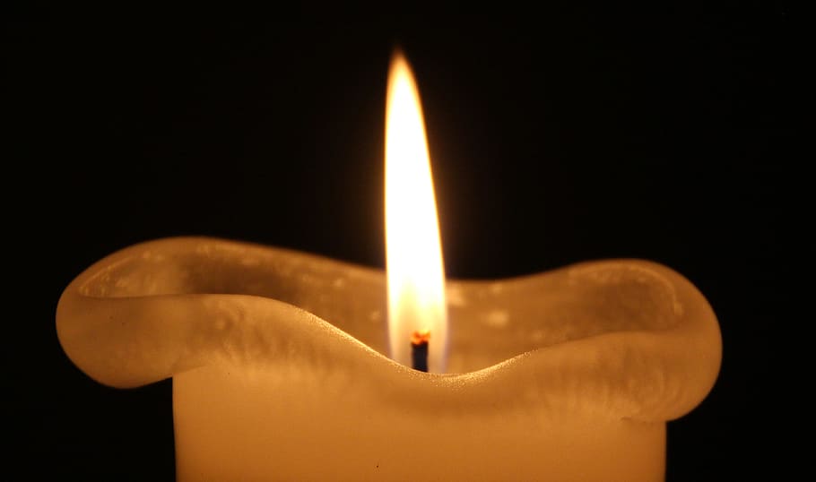 Candle, Candlelight, Flame, Wax, bill, burning, heat - temperature HD wallpaper