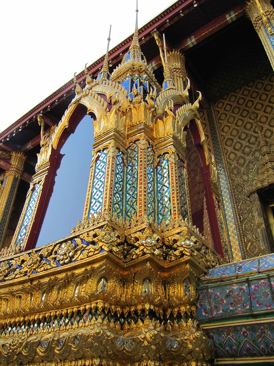 Thai, Palace, Royal, King, Thailand, asia, architecture, bangkok, HD wallpaper