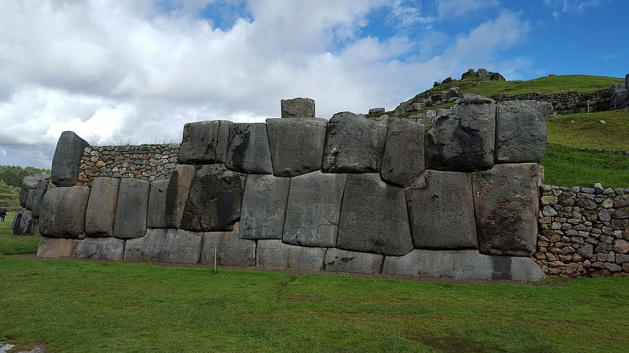 cuzco, peru, inca, mountain, stone wall, heritage, sky, history HD wallpaper