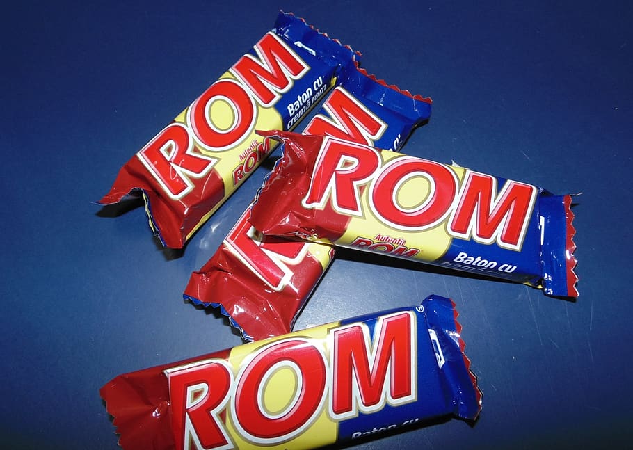 rom bars, chocolate, romania, sign, communication, western script HD wallpaper