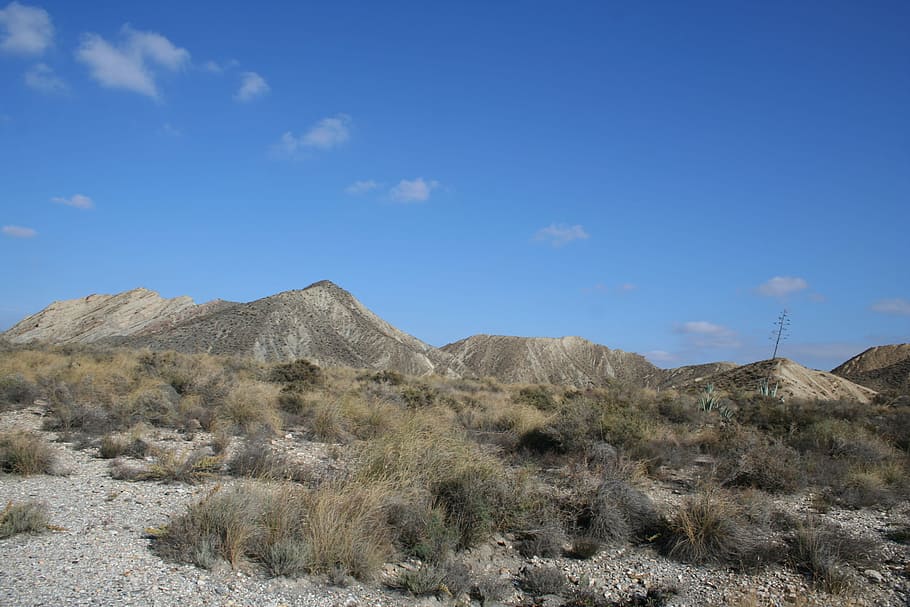 Desert, Arid, Dry, Landscape, Volcanic, rock, desert landscape HD wallpaper