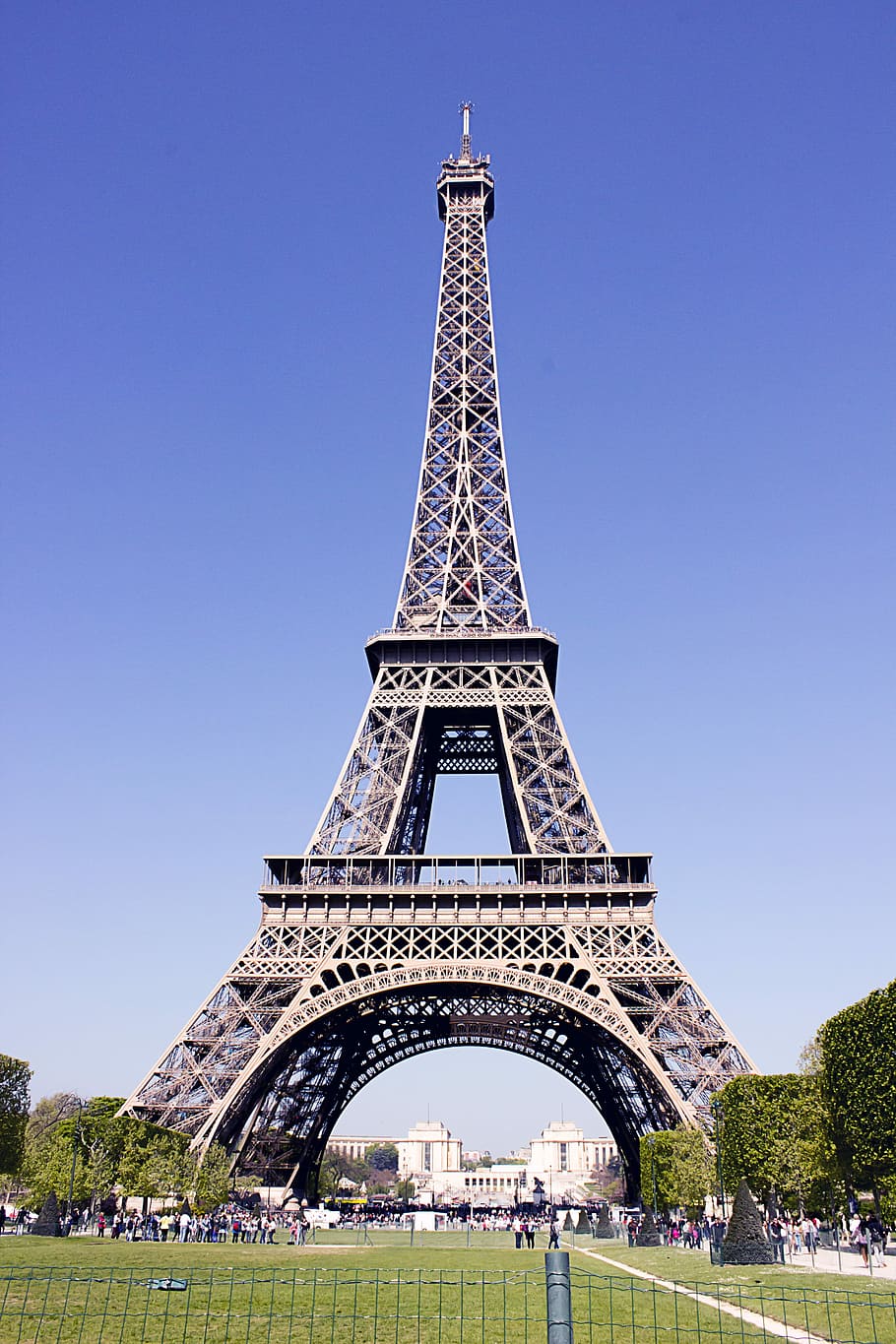 Eiffel, Daylight, Light, Blue, Blue Sky, heaven, weather, france HD wallpaper